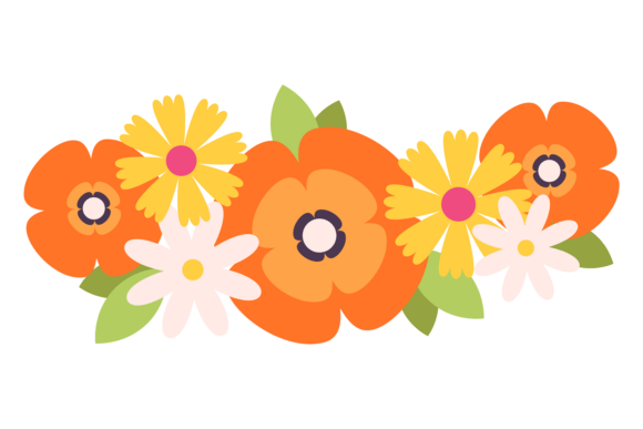 Elevate Designs with a Yellow Flower Divider