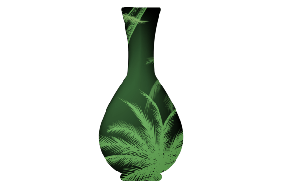 Elevate Designs with Floral Vase Art