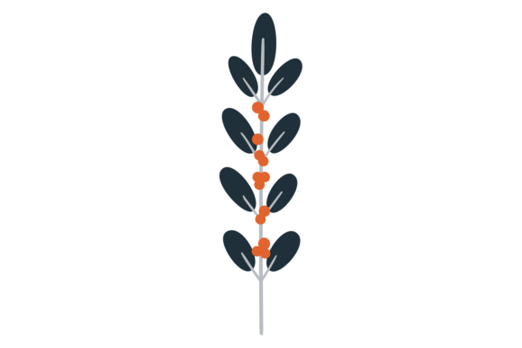 Elevating Digital Aesthetics: The Strategic Value of the Floral Branch Icon and Decorative Winter Botany