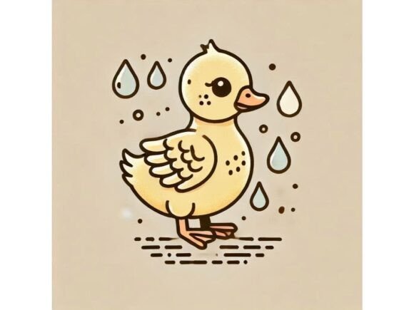 Embracing Charm: The Versatility of Baby Duckling with Decorative Water Drop in Modern Design