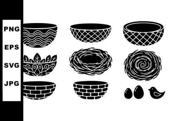 Exploring the Artistic Depth of Decorative and Rustic Black Silhouette N Designs