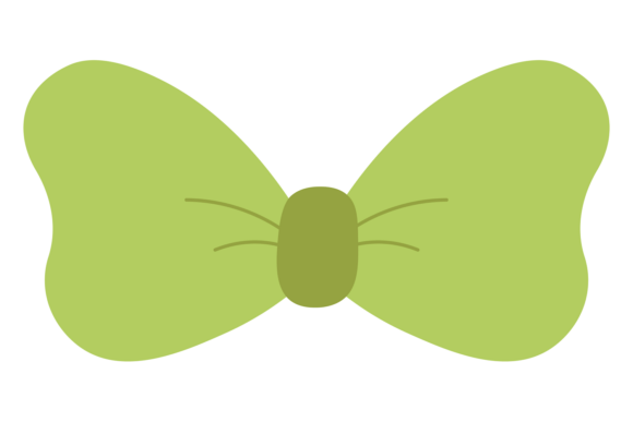 Green Ribbon Knot: A Versatile Satin Bow Icon