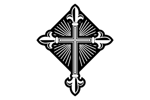 Holy Cross Black Icon: A Powerful Symbol for Design