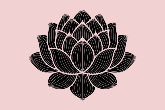 Integrating the Decorative Lotus Graphic into Professional Design Workflows