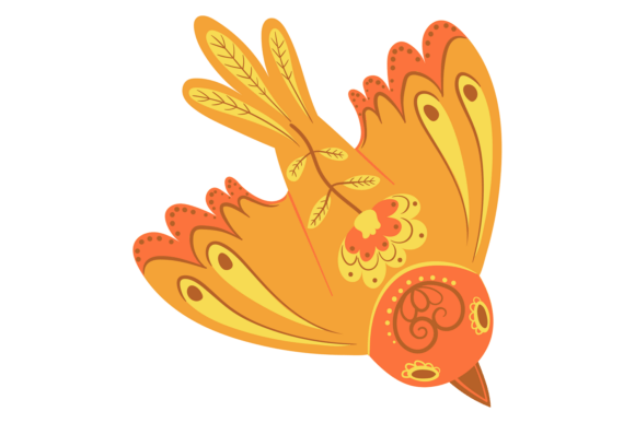 Mastering the Flying Bird Boho Decorative Element for Authentic Ethnic Designs