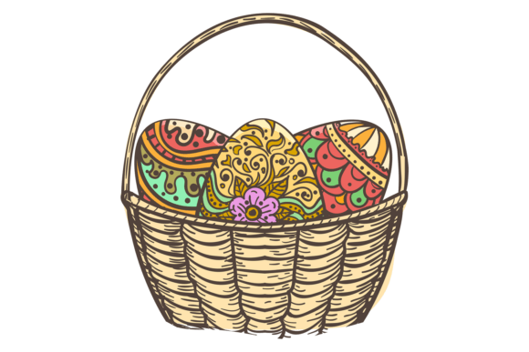 Rediscovering Charm: The Enduring Appeal of the Egg Basket Vintage Drawing and Decorative E