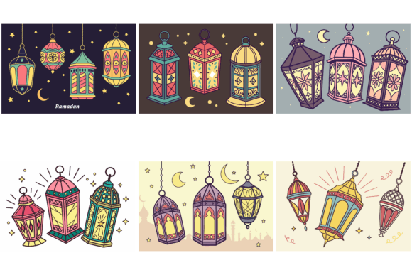 Strategic Design Planning with the Decorative Ramadan Lanterns Bundle