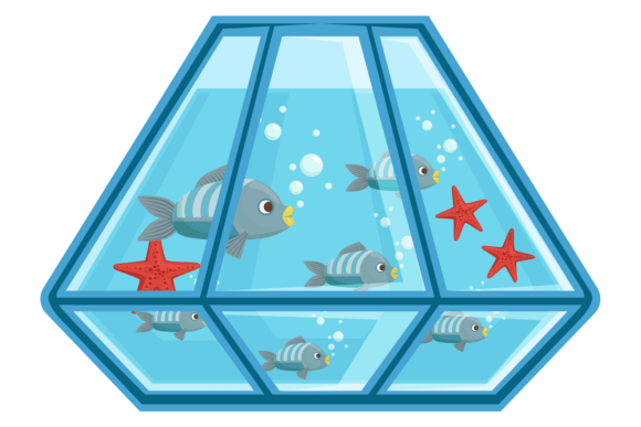 The Evolving Role of the Decorative Aquarium with Fish in Modern Marine Design