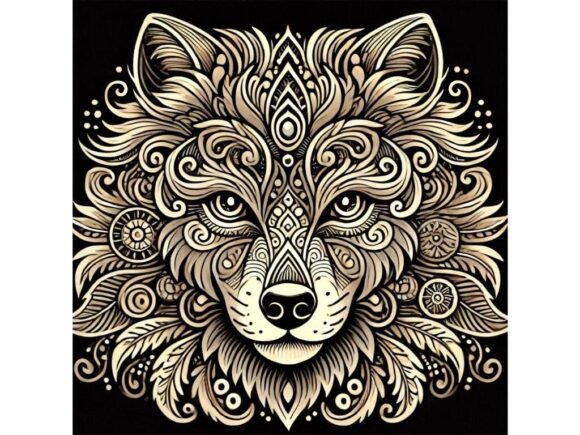 Unlocking Creative Potential with the Ornamental Wolf Cub with Decorative Fur