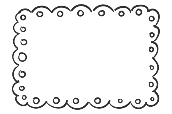 Unlocking Creativity with the Scrapbook Doodle Frame: A Decorative Hand-Drawn Essential