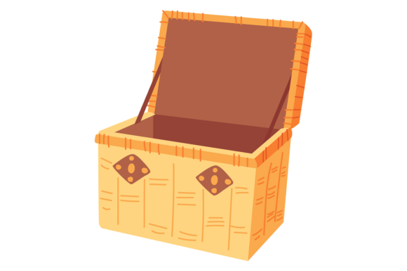 Unlocking the Charm of the Wicker Box Color Icon: A Decorative Retro Essential