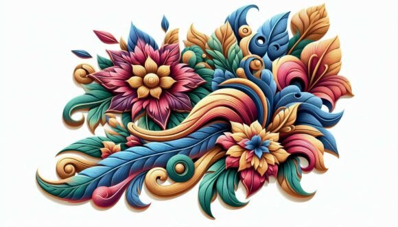 Unlocking the Potential of Bold Decorative Flower Designs for Your Creative Projects